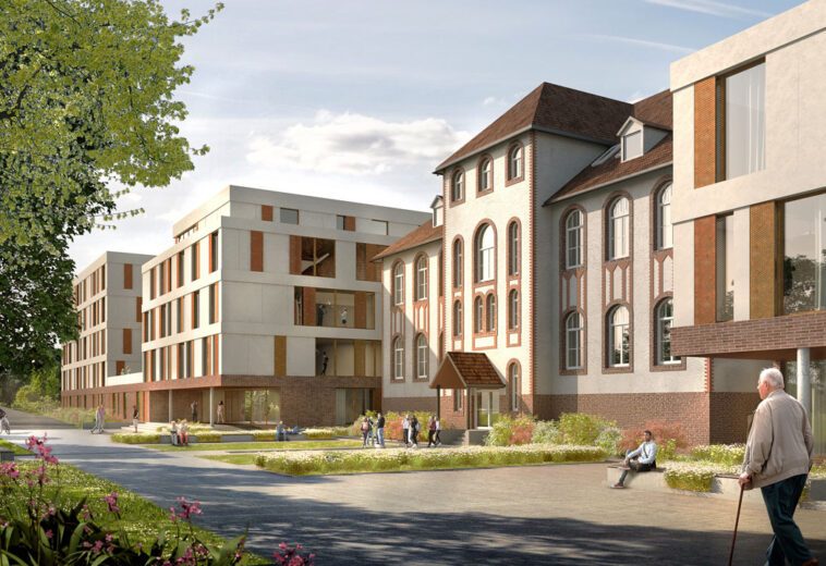 Demnächst im Bau: Psychiatrie-Neubau Haus 1 in Kiel, Schwanenweg 20